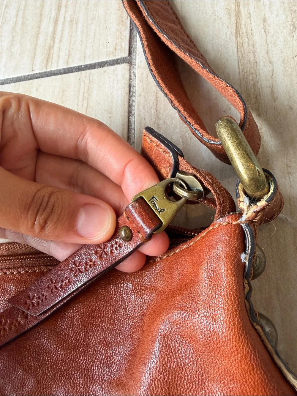 Fossil vintage cognac